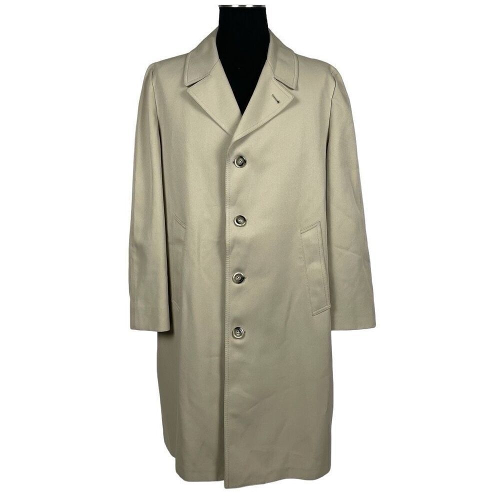 London Fog Classic Water Resistant Trench Coat - Men’s 42